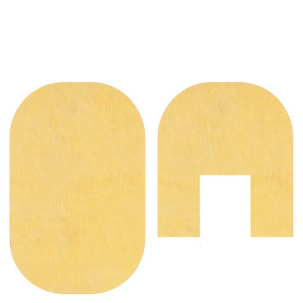 Yellow Dollhouse Miniature Bath Rugs