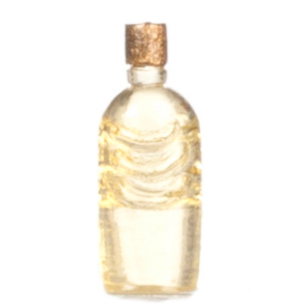 Yellow Dollhouse Miniature Perfume Bottle