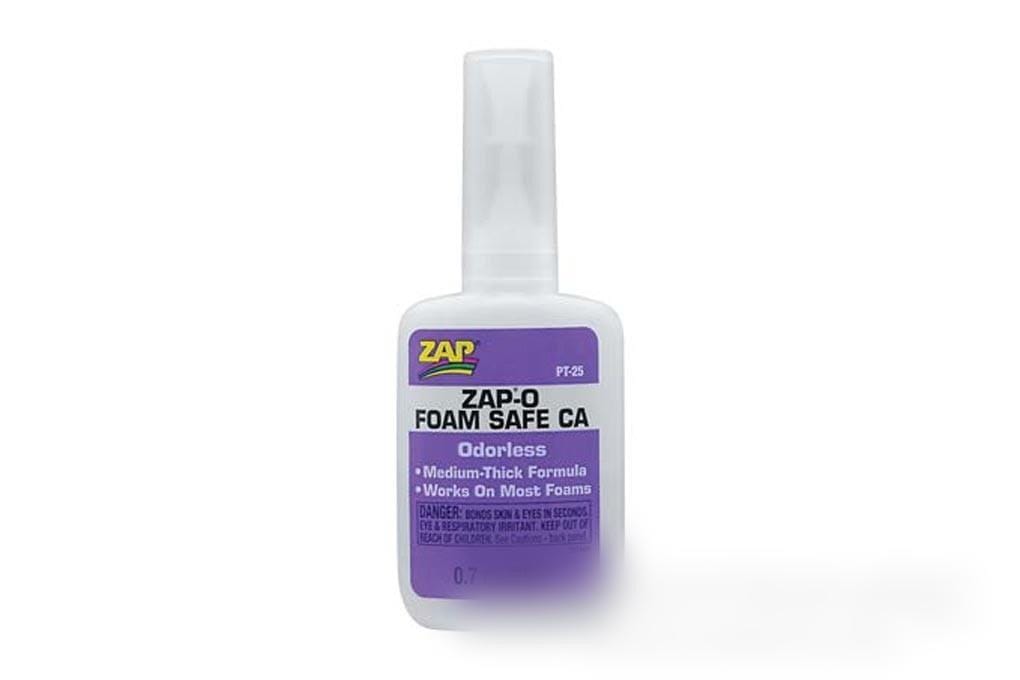 Zap Foam Safe CA Glue Medium - 0.7 oz (21mL)