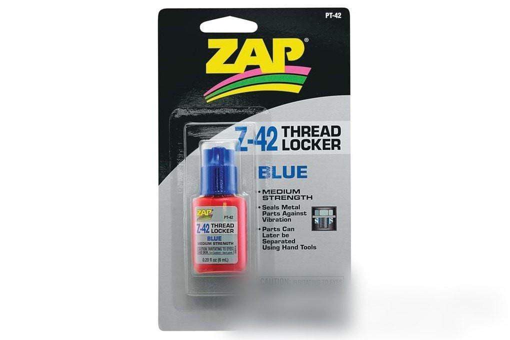 Zap Z-42 PT-42 Blue Thread Locker 0.2 oz (6mL)