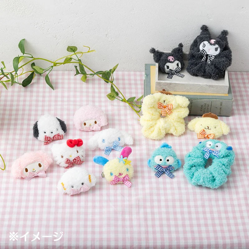 Sanrio Gingham Plush Hair Clip